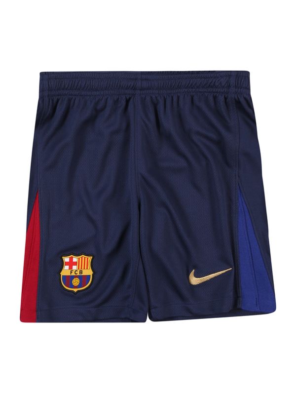 NIKE NIKE Športne hlače 'FCB'  marine / temno modra / zlato-rumena / ognjeno rdeča