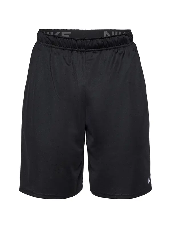 NIKE NIKE Športne hlače 'FLEX'  črna / bela