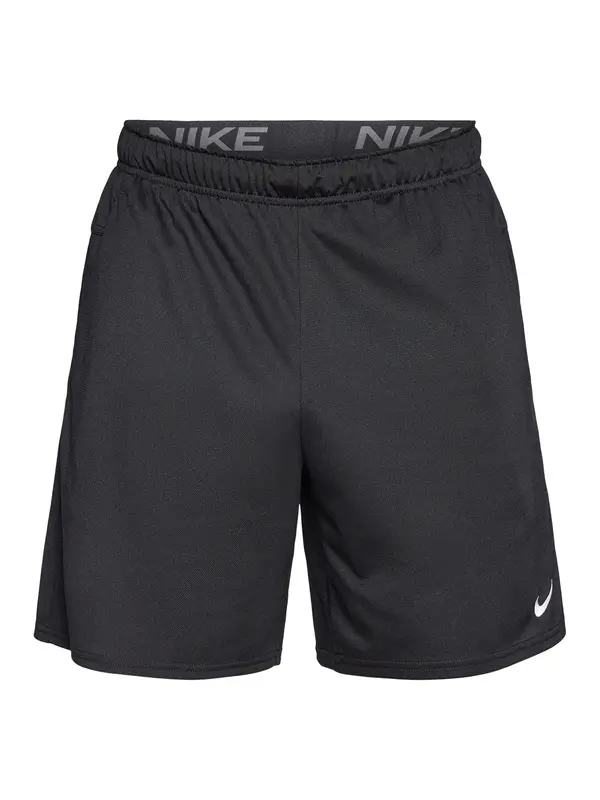 NIKE NIKE Športne hlače 'Flex'  črna / bela