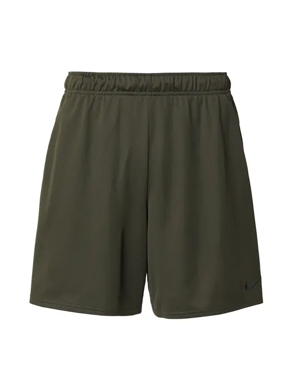 NIKE NIKE Športne hlače 'FLEX'  zelena / črna