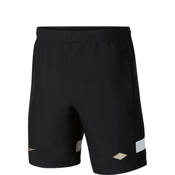 NIKE NIKE Športne hlače 'Kylian Mbappé'  zlato-rumena / črna / bela