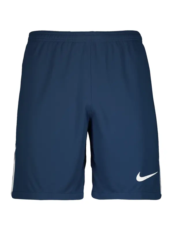 NIKE NIKE Športne hlače 'League'  temno modra / bela