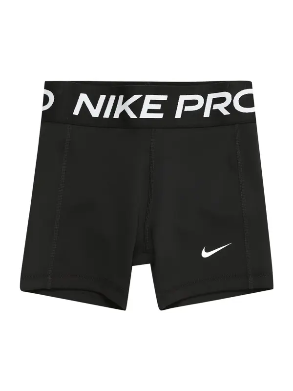 NIKE NIKE Športne hlače 'Leak Protection'  črna / bela