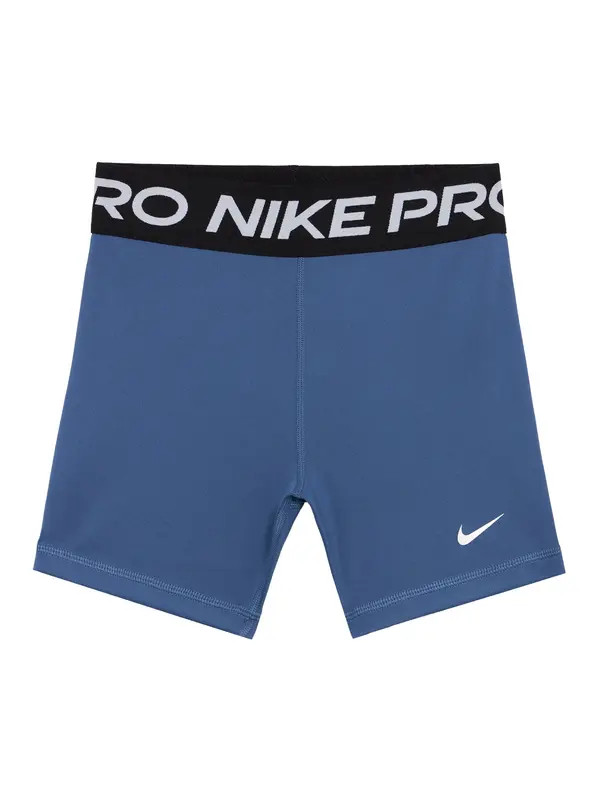NIKE NIKE Športne hlače 'Nike Pro'  mornarska / bela