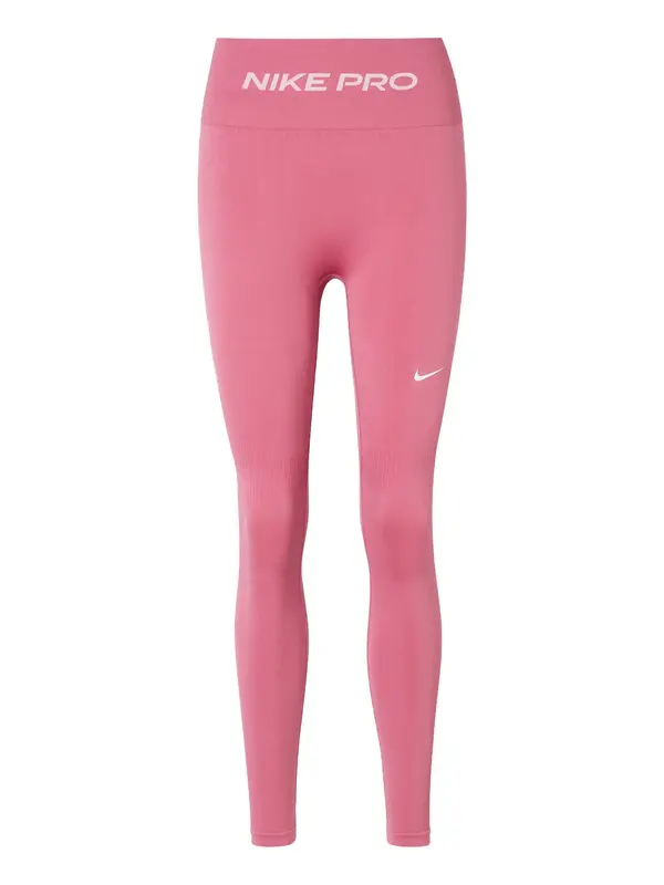 NIKE NIKE Športne hlače 'Nike Pro'  pitaja / bela