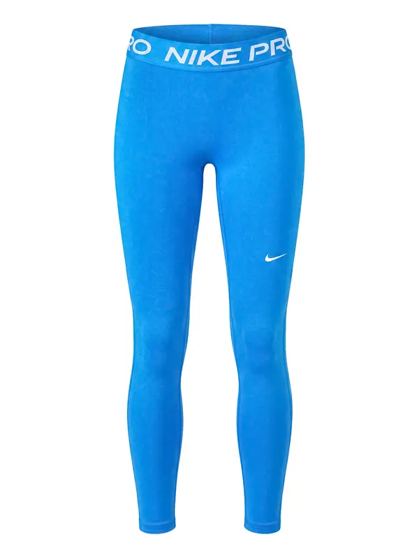 NIKE NIKE Športne hlače 'NP 365'  modra / bela
