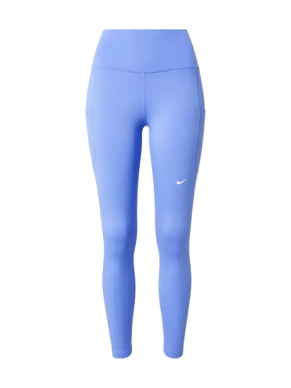 NIKE NIKE Športne hlače 'ONE'  kraljevo modra / bela