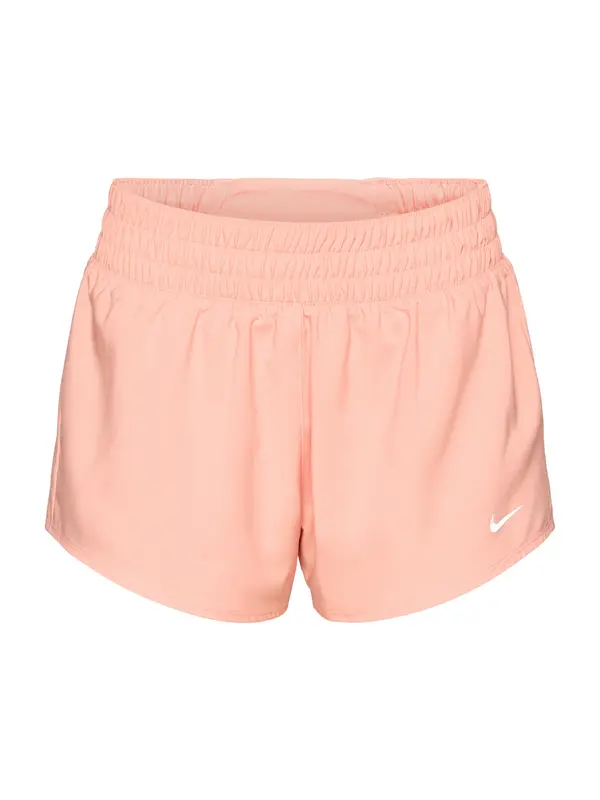 NIKE NIKE Športne hlače 'One'  marelica / bela