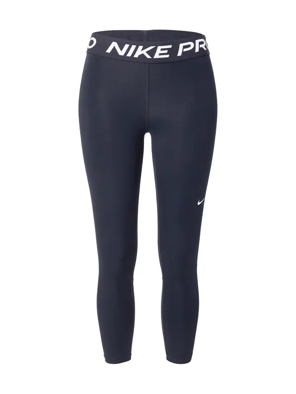 NIKE NIKE Športne hlače 'Pro 365'  črna / bela