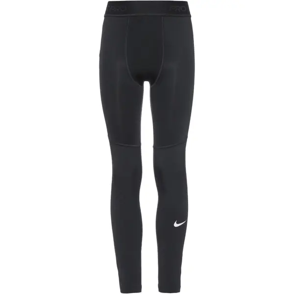 NIKE NIKE Športne hlače 'Pro'  črna / bela