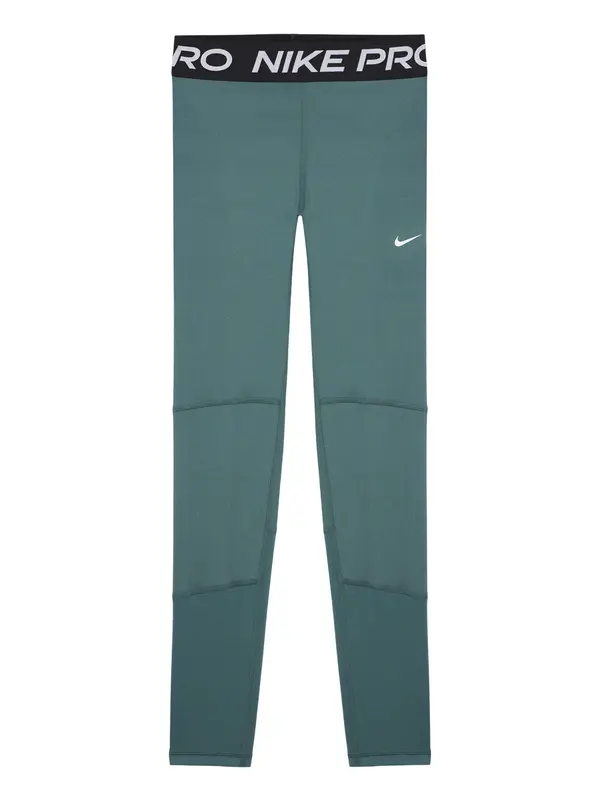 NIKE NIKE Športne hlače 'Pro'  smaragd / črna / bela