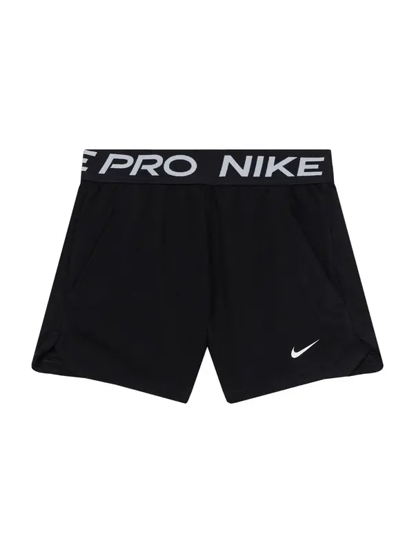 NIKE NIKE Športne hlače  svetlo siva / črna / bela