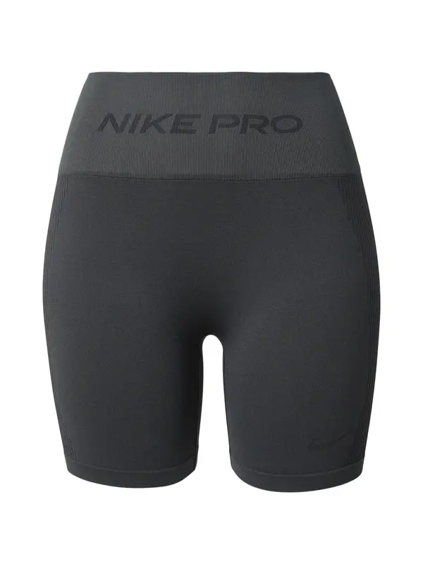 NIKE NIKE Športne hlače  temno siva / črna