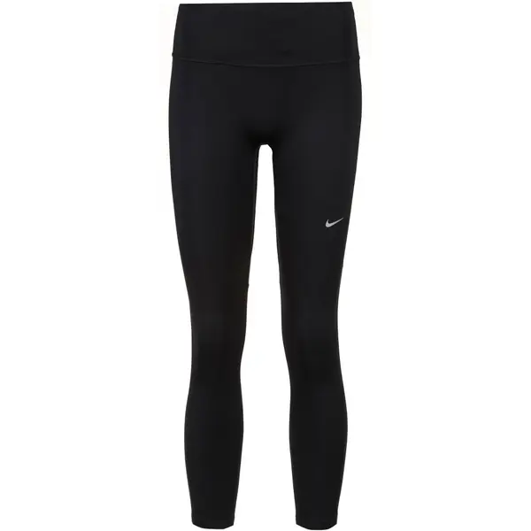 NIKE NIKE Športne hlače 'Tempo'  črna / srebrna