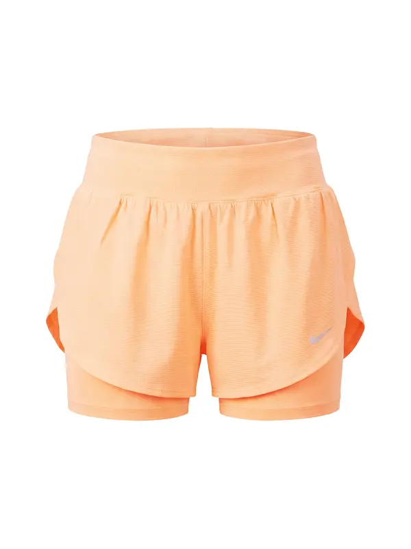 NIKE NIKE Športne hlače 'TEMPO'  svetlo oranžna