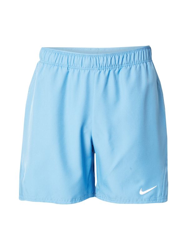 NIKE NIKE Športne hlače 'VCTRY'  svetlo modra / bela