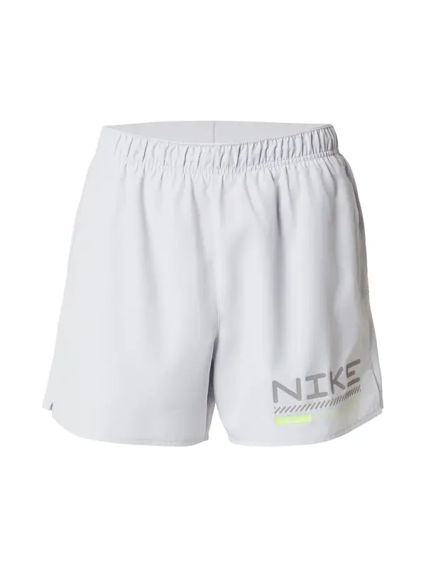 NIKE NIKE Športne hlače 'WNTRZ CHLNGR'  svetlo siva / temno siva / jabolko