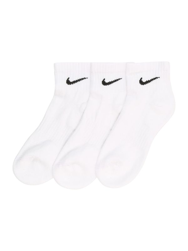 NIKE NIKE Športne nogavice 'EVERYDAY CUSH'  črna / bela