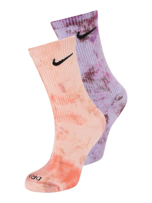 NIKE NIKE Športne nogavice 'Everyday Plus'  majnica / mauve / korala / pastelno oranžna