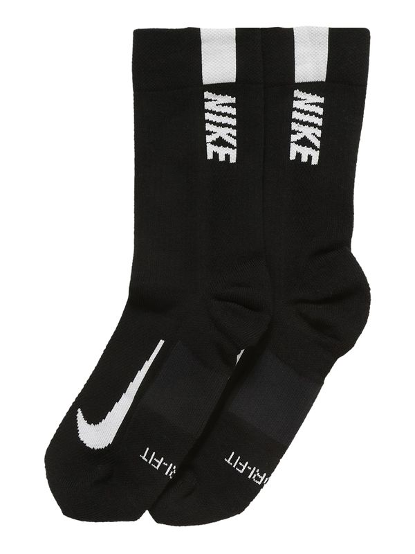 NIKE NIKE Športne nogavice 'Multiplier'  temno siva / črna / bela