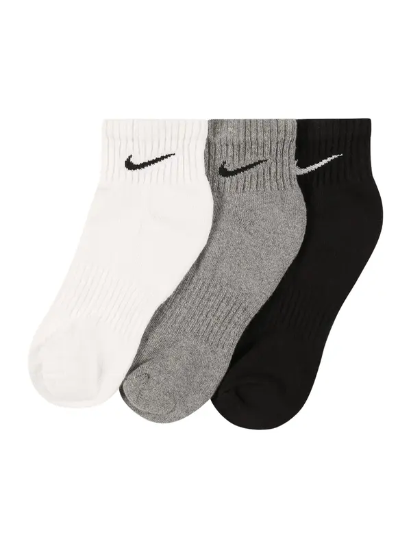 NIKE NIKE Športne nogavice  pegasto siva / črna / bela