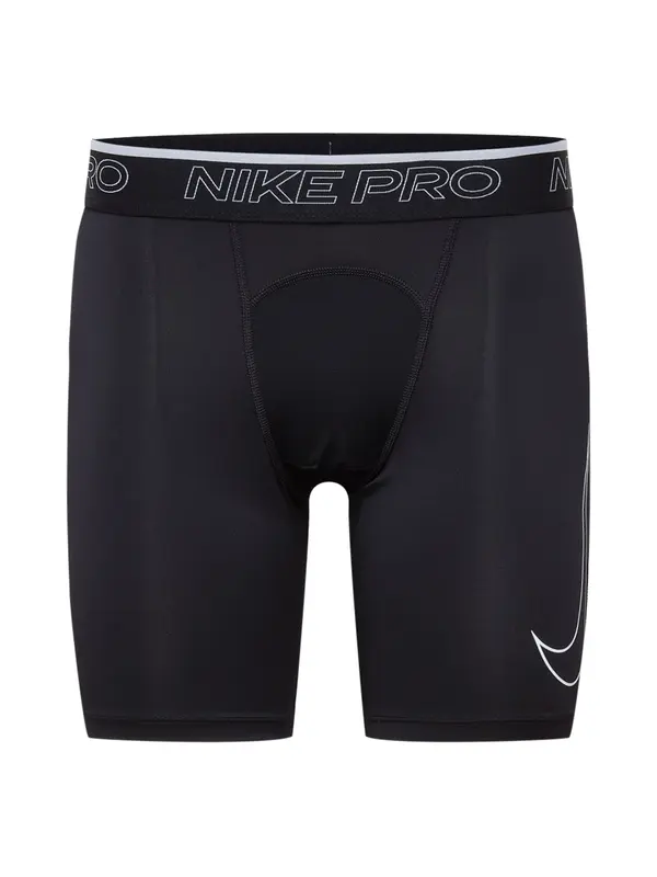 NIKE NIKE Športne spodnjice  črna / bela