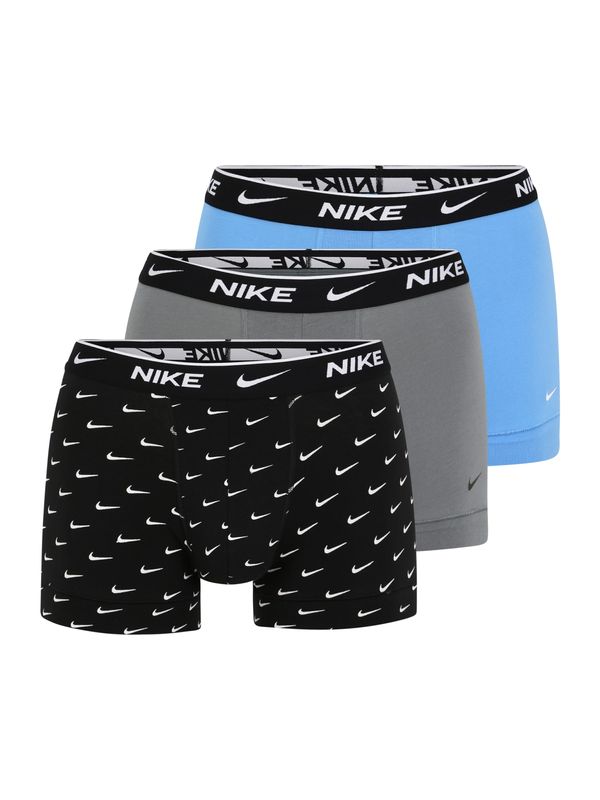 NIKE NIKE Športne spodnjice 'Everyday'  modra / svetlo siva / črna / bela