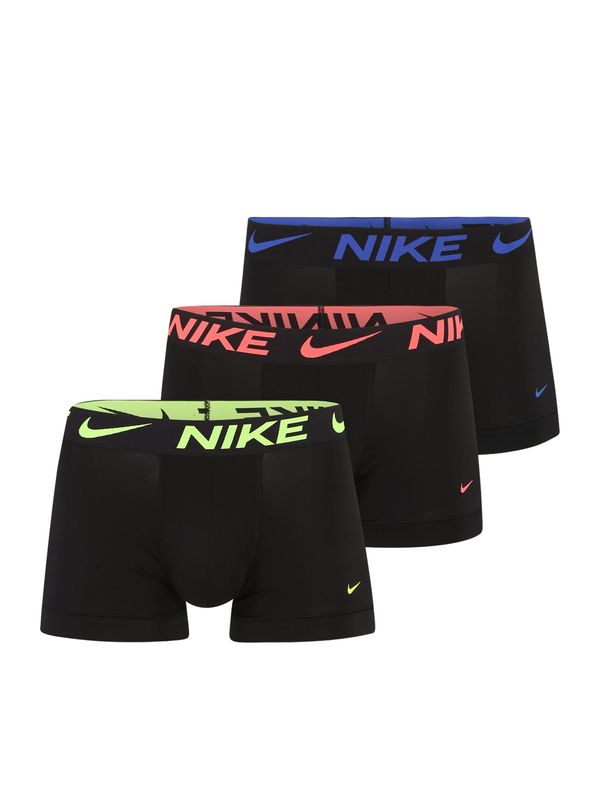 NIKE NIKE Športne spodnjice  modra / limeta / svetlo rdeča / črna