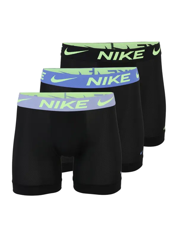 NIKE NIKE Športne spodnjice  neonsko rumena / lila / svetlo lila / črna