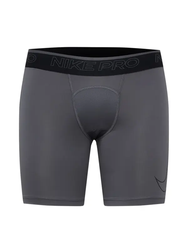 NIKE NIKE Športne spodnjice  temno siva / črna