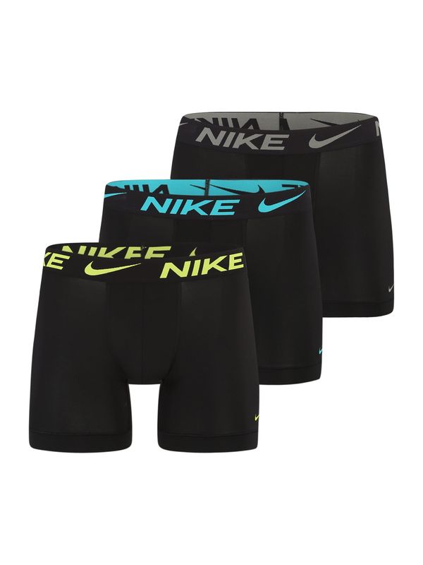 NIKE NIKE Športne spodnjice  voda / rumena / siva / črna