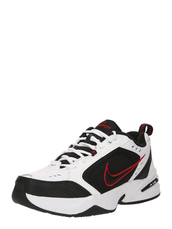 NIKE NIKE Športni čevelj 'Air Monarch IV'  rdeča / črna / bela