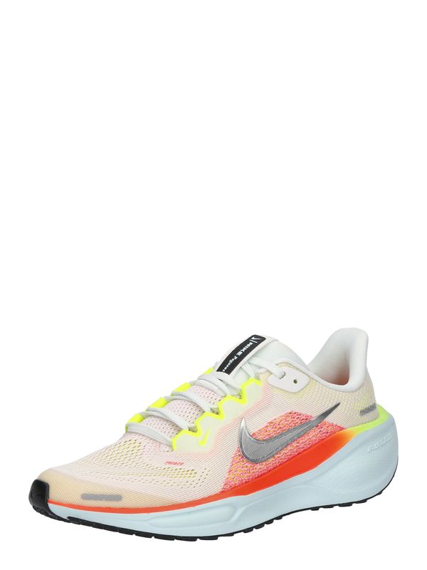 NIKE NIKE Športni čevelj 'Air Zoom Pegasus 40'  neonsko zelena / roza / srebrna / off-bela