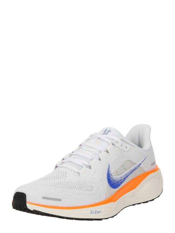 NIKE NIKE Športni čevelj 'AIR ZOOM PEGASUS'  modra / oranžna / bela