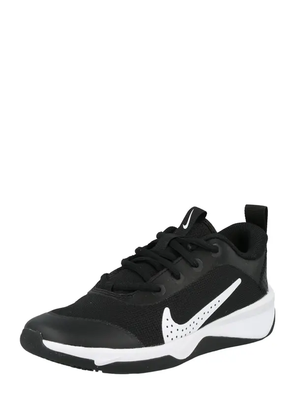 NIKE NIKE Športni čevelj 'Omni Multi-Court'  črna / bela