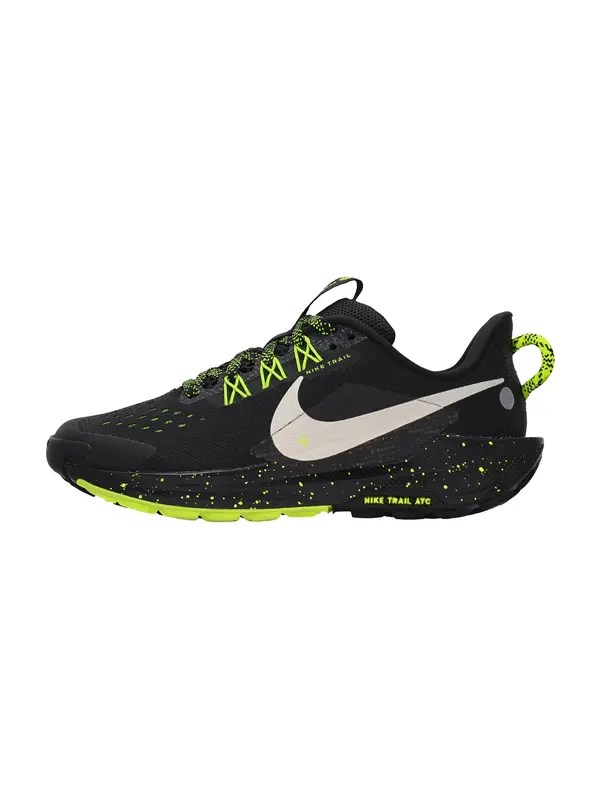 NIKE NIKE Športni čevelj 'Pegasus Trail 5'  svetlo siva / svetlo zelena / črna
