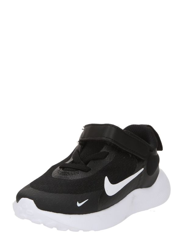 NIKE NIKE Športni čevelj 'REVOLUTION 7 (TDV)'  črna / bela