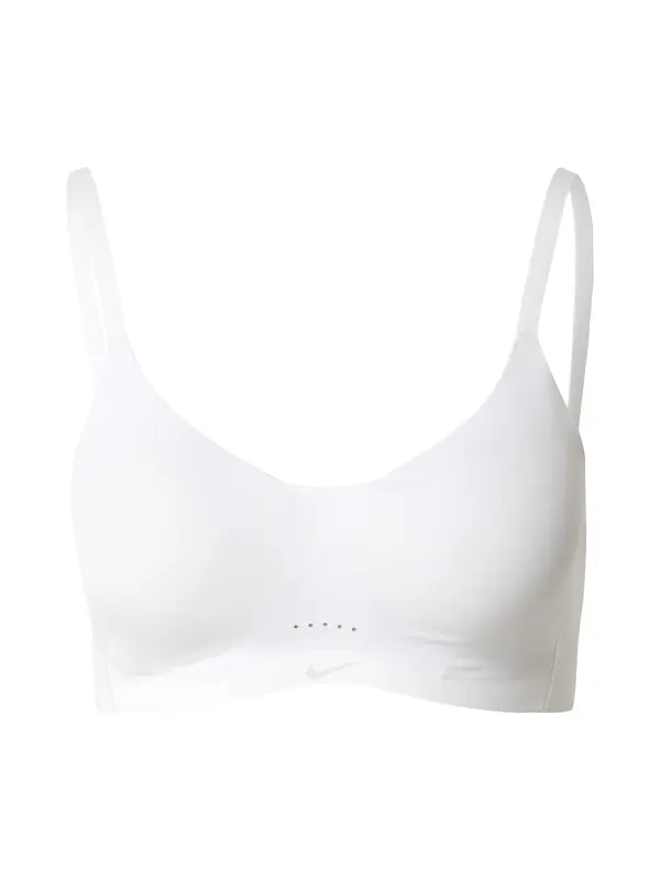 NIKE NIKE Športni nederček 'ALATE MINIMALIST'  bela