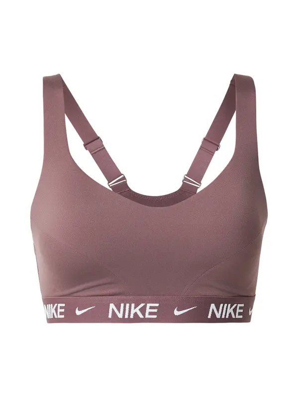 NIKE NIKE Športni nederček 'INDY'  črna / bela