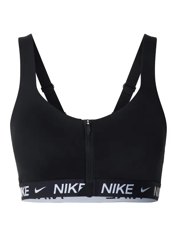 NIKE NIKE Športni nederček 'INDY'  črna / bela