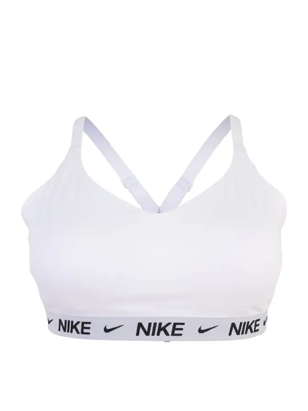 NIKE NIKE Športni nederček 'INDY'  črna / bela