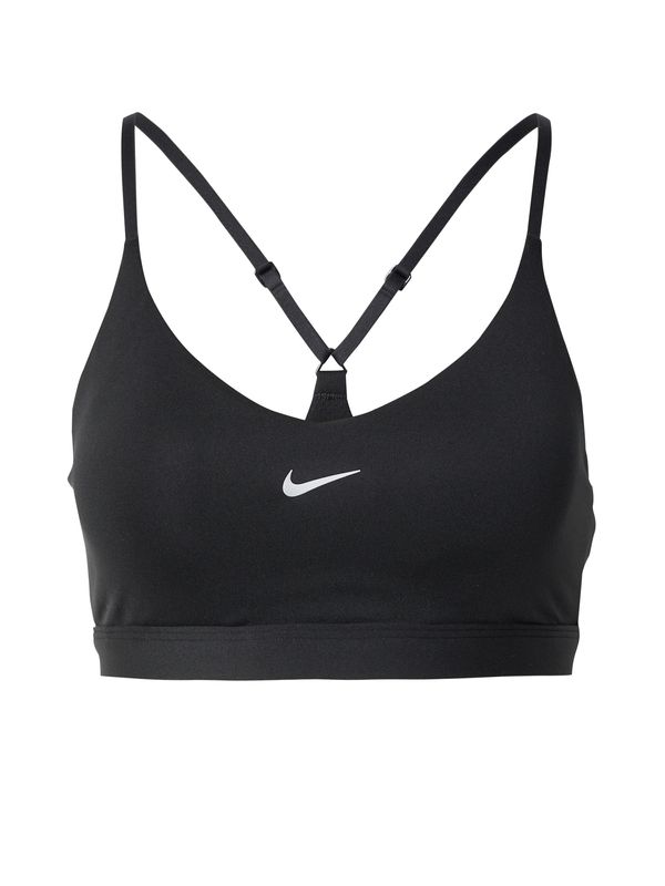 NIKE NIKE Športni nederček 'INDY'  črna / bela