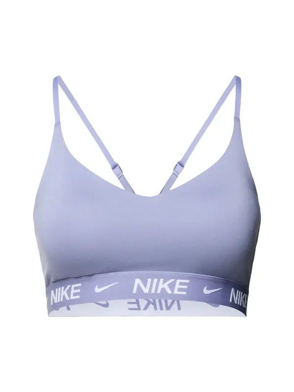 NIKE NIKE Športni nederček 'INDY'  lila / bela