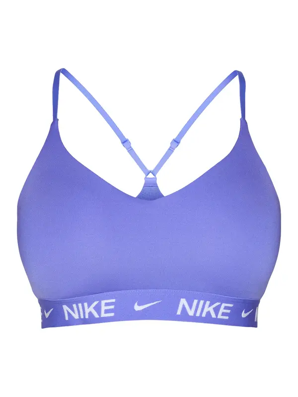 NIKE NIKE Športni nederček 'INDY'  modra / bela