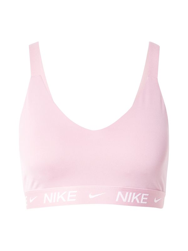 NIKE NIKE Športni nederček 'INDY'  roza / bela
