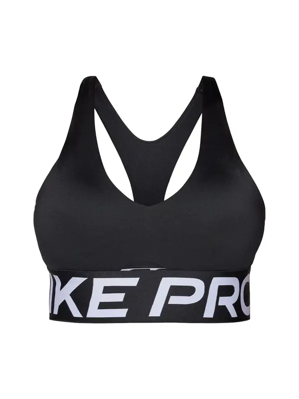 NIKE NIKE Športni nederček 'NP SCULPT'  črna / bela