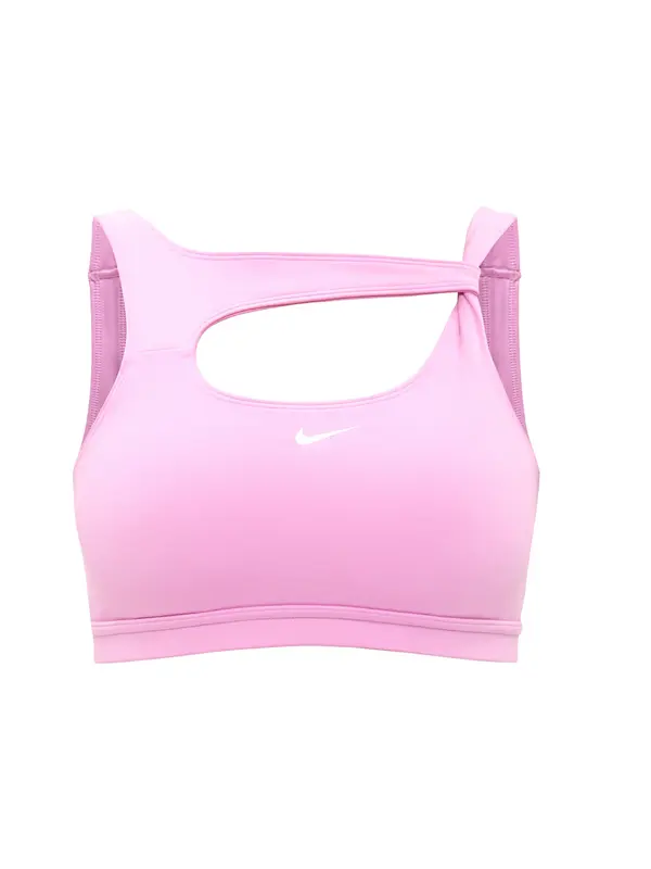NIKE NIKE Športni nederček 'One'  magenta / bela