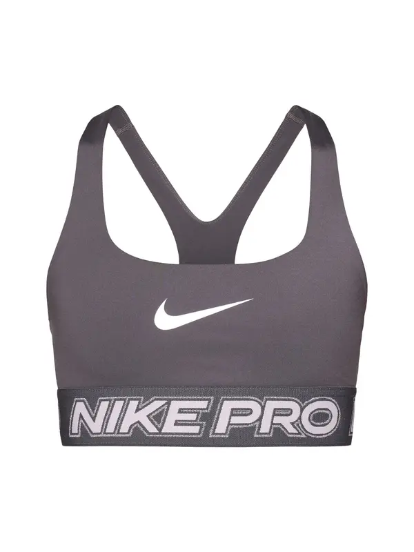 NIKE NIKE Športni nederček  siva / bela