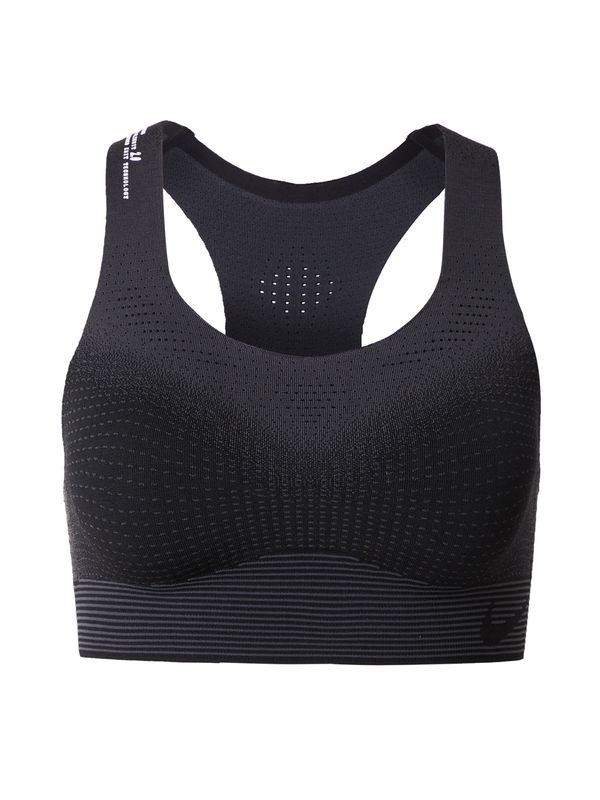 NIKE NIKE Športni nederček 'SWSH'  črna / bela