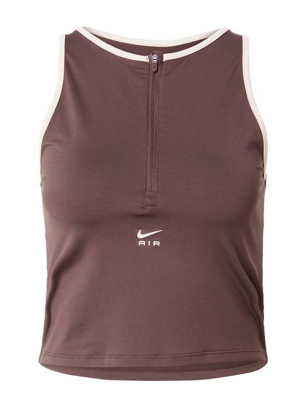 NIKE NIKE Športni top  bež / rjava